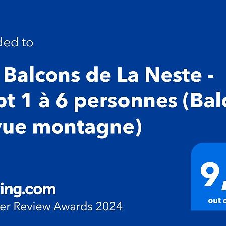 Les Balcons De La Neste - Appt 1 A 6 Personnes Arreau Exteriér fotografie